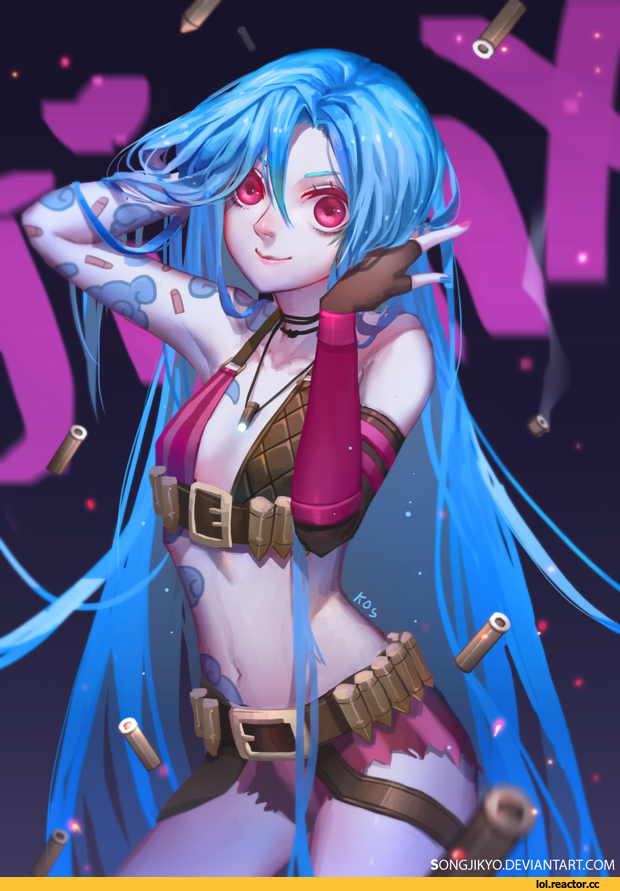 Jinx,Джинкс,League of Legends,Лига Легенд,фэндомы