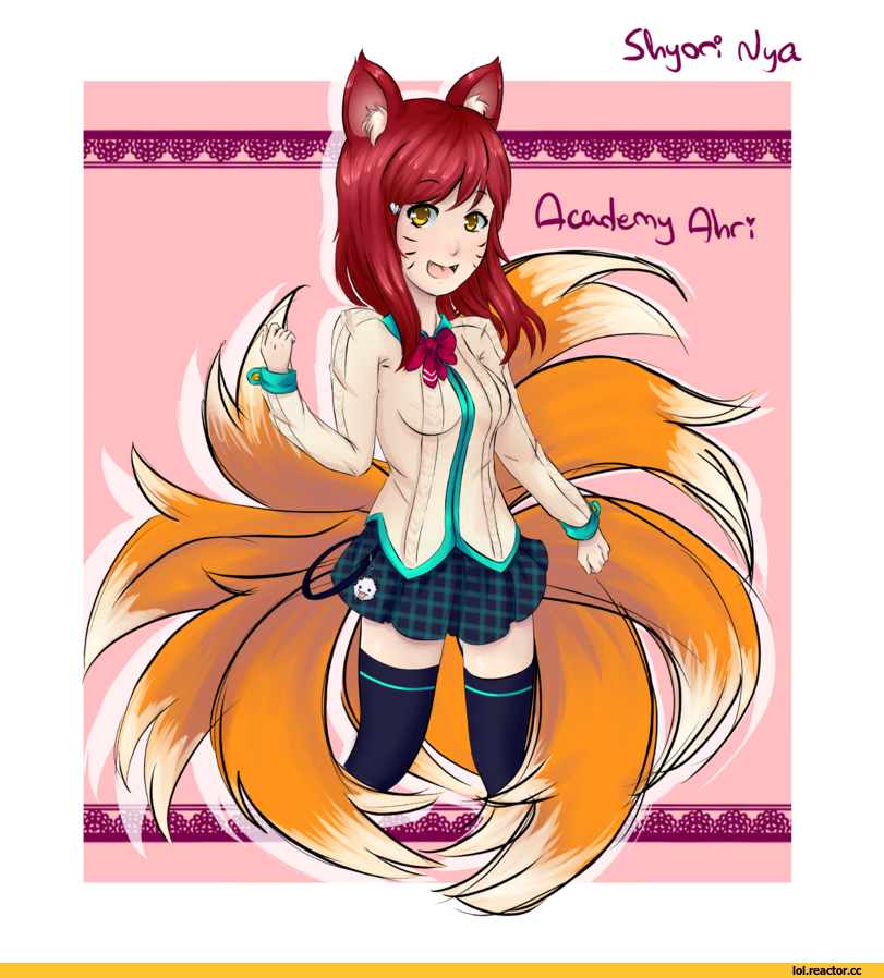 ﻿SWrí (\L¿x,Shyori-Nya,Ahri,Ари,League of Legends,Лига Легенд,фэндомы