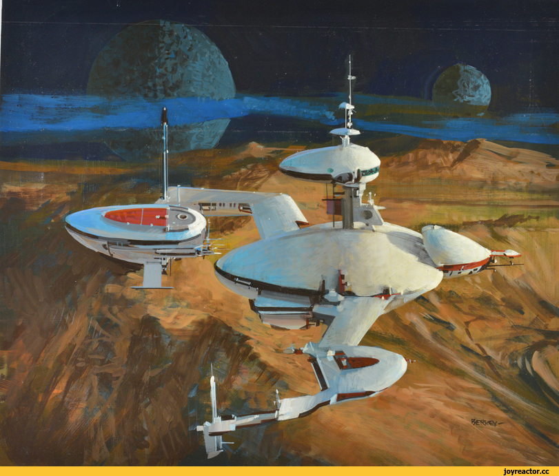 retro science fiction,#retro sci-fi,разное,john berkey,artist,,,john berkey,artist